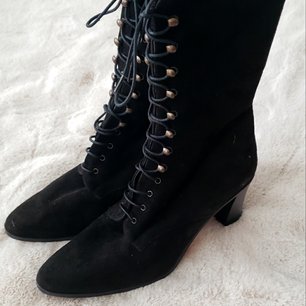 Lace up boots